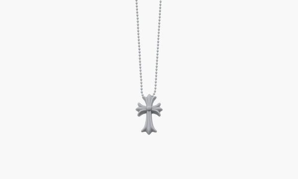 Chrome Hearts Silicone Cross Necklace White | The Sortage