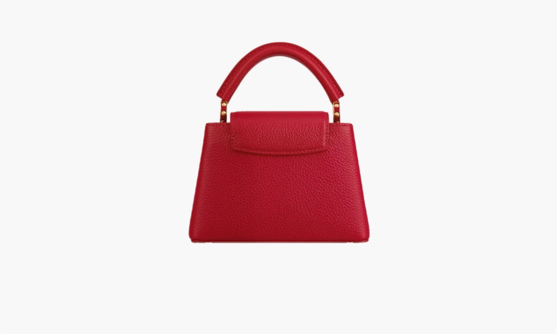 Louis Vuitton Capucines MINI Taurillion Leather Scarlet | The Sortage