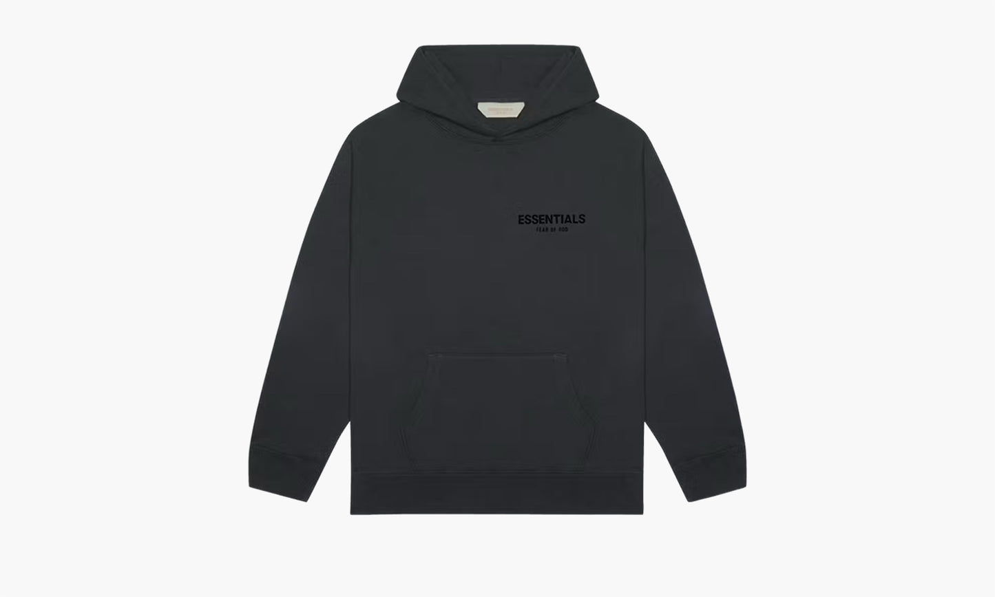 Fear of God Essentials Pullover Hoodie Stretch Limo Black | The Sortage