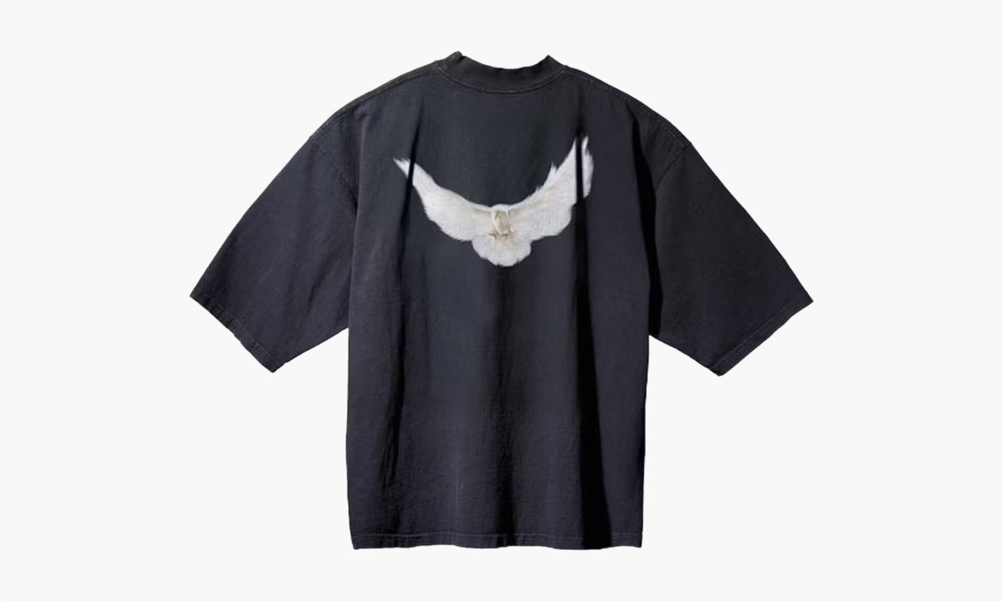 Yeezy x GAP Engineered by Balenciaga Dove 3/4 Sleeve Tee Black | The Sortage