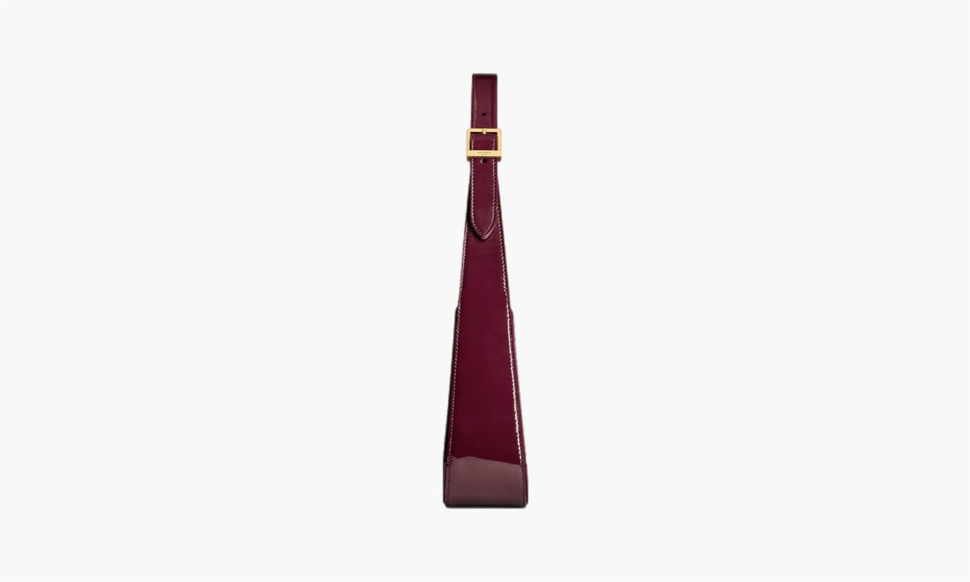 Saint Laurent Le 5 À 7 Mini Patent Leather Shoulder Bag Dark Red Wine| The Sortage
