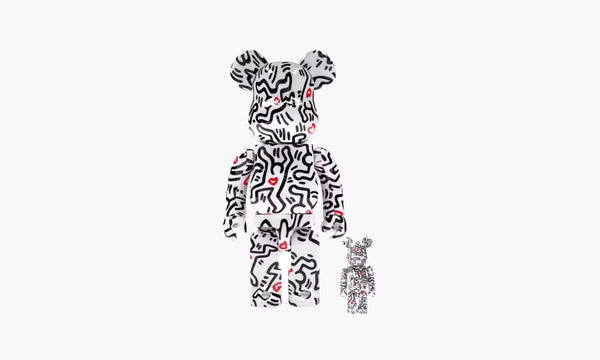 Bearbrick Keith Haring #8 100% & 400% Set | The Sortage