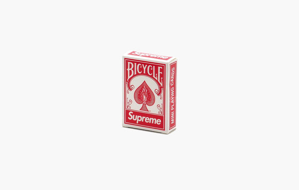Supreme Bicycle Mini Playing Card Red | The Sortage