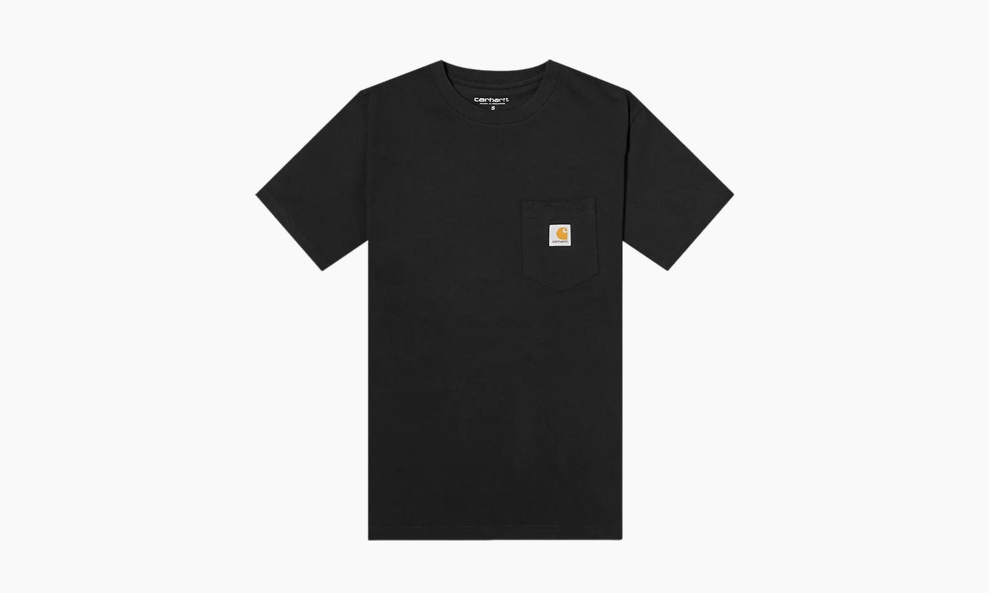 Carhartt WIP Short-Sleeve Pocket T-Shirt Black | The Sortage
