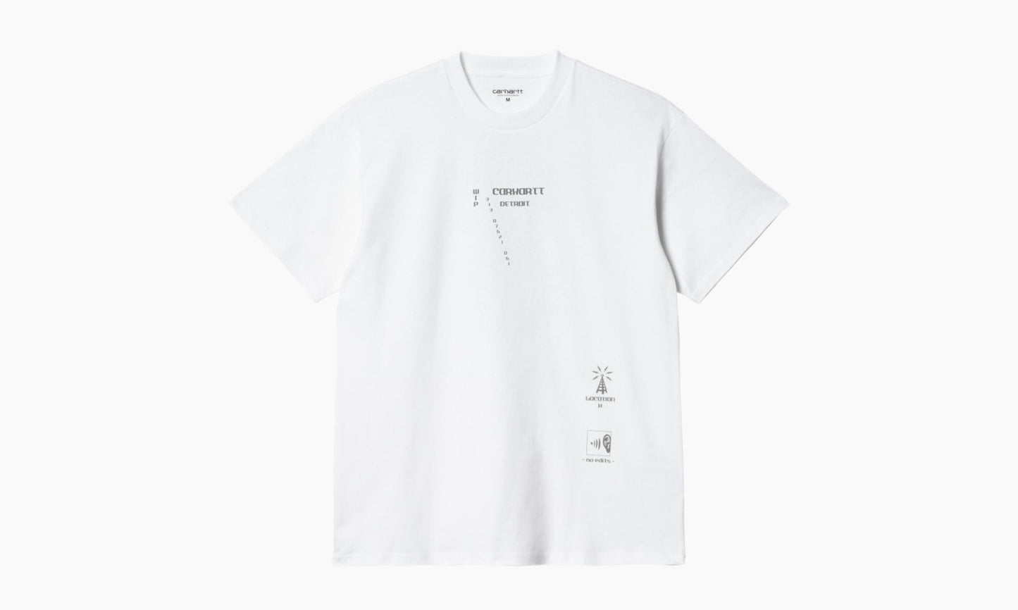 Carhartt WIP S/S Connect T-Shirt White | The Sortage