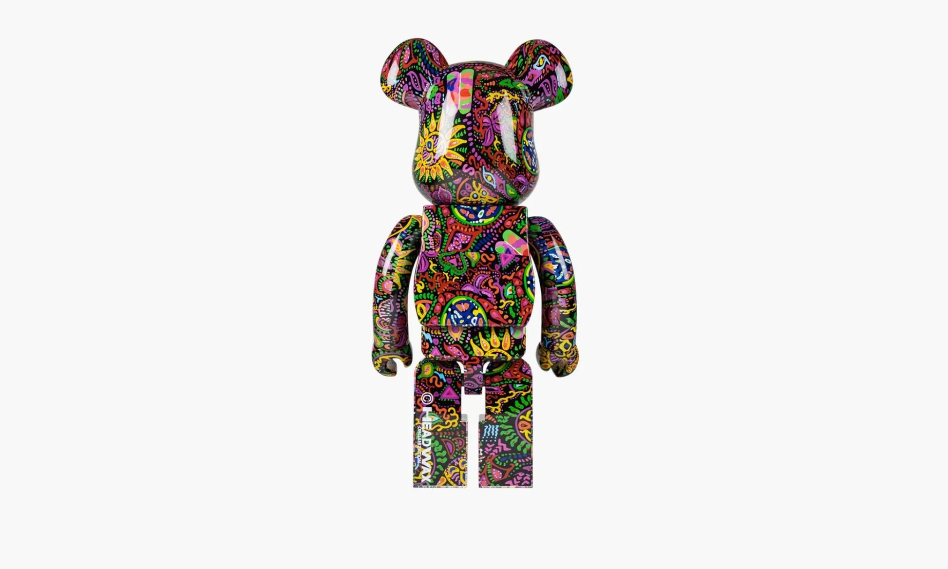 Bearbrick Psychedelic Paisley 1000% | The Sortage