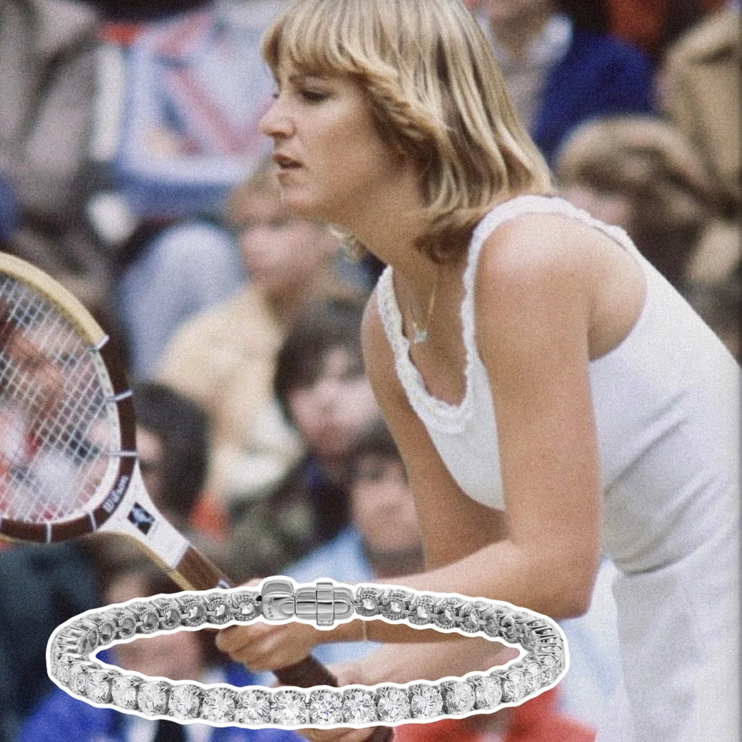 Теннисный браслет: история самого элегантного «спортивного» украшения