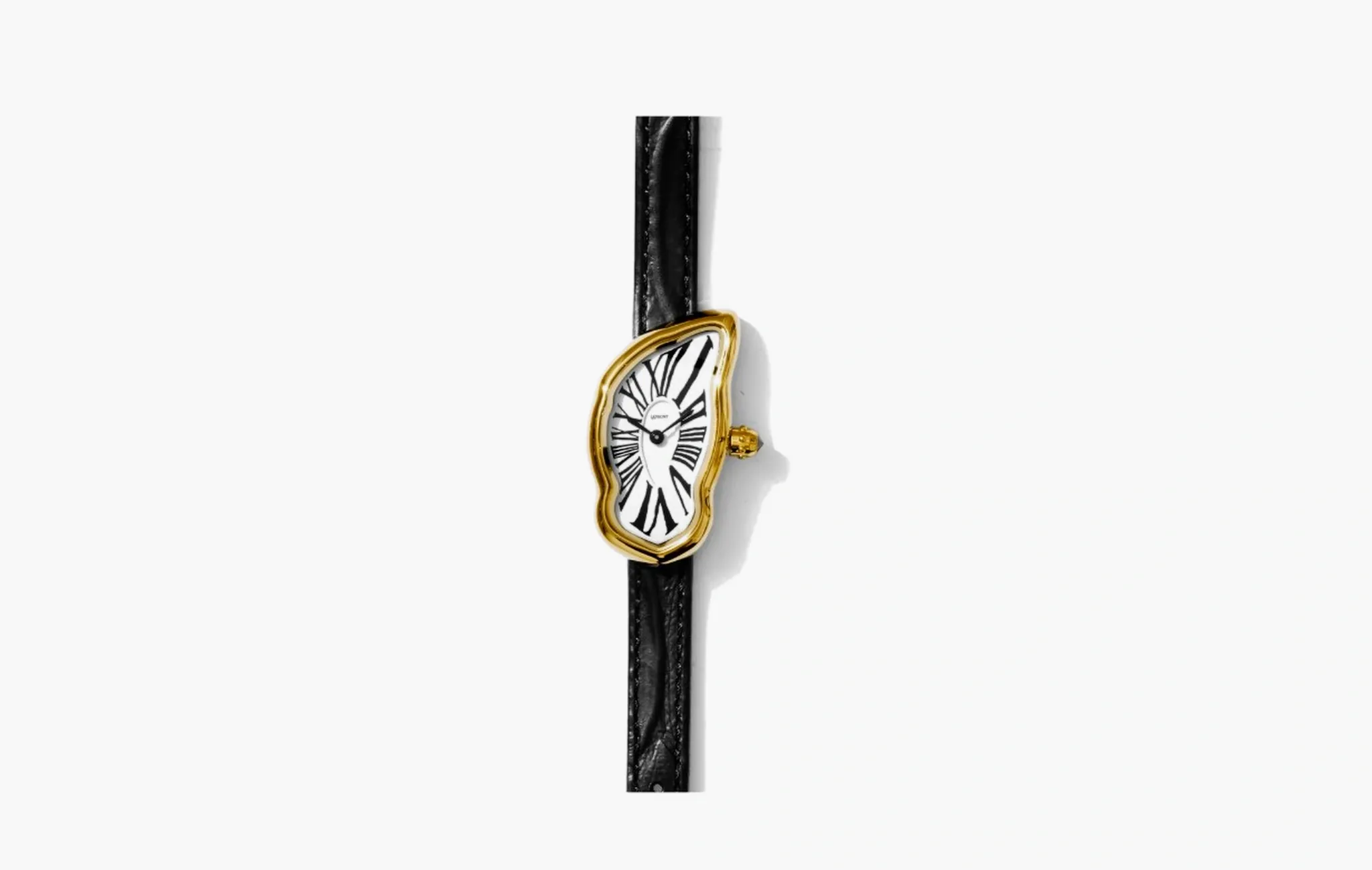 Melting Watch Small "Gold Case White Dial"