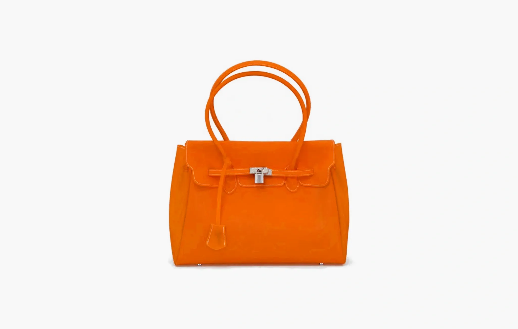 The Jelly Soft Matte Bag "Tangerine"
