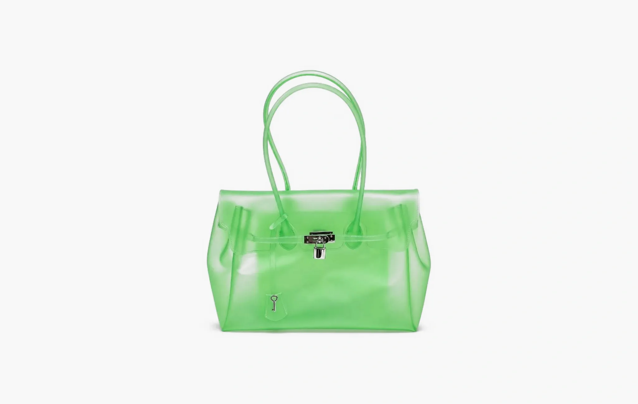 The Jelly Transperent Bag "Mint"