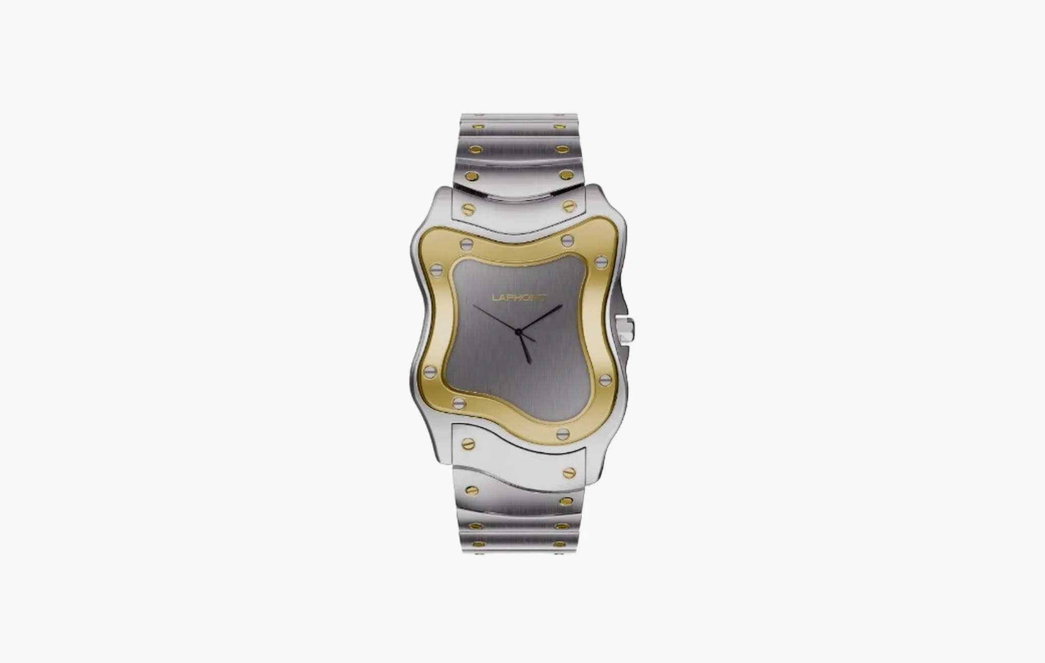 Laurent Large "Two-Tone Case Brushed Slate Dial"