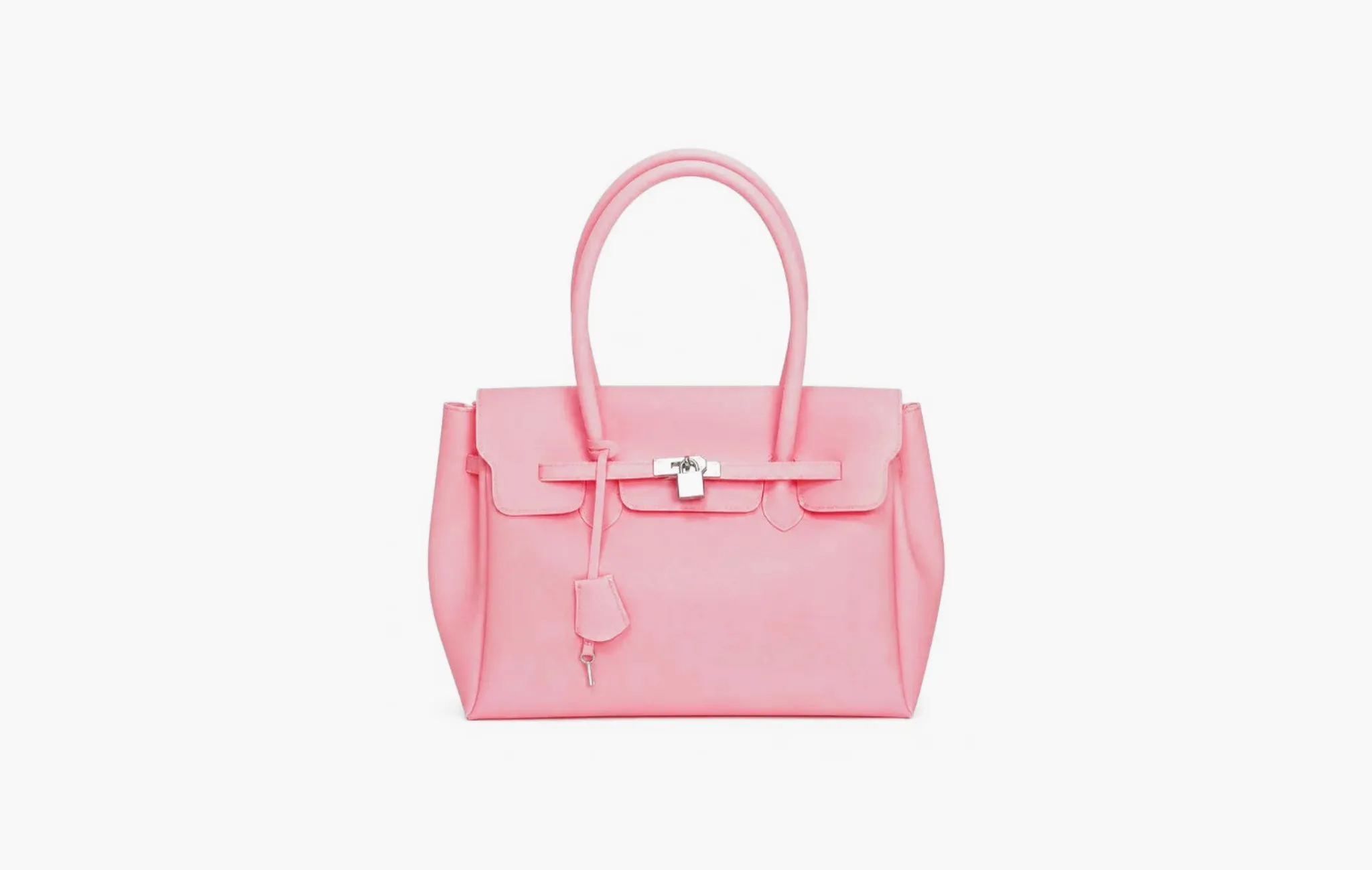 The Jelly Soft Matte Bag "Baby Pink"