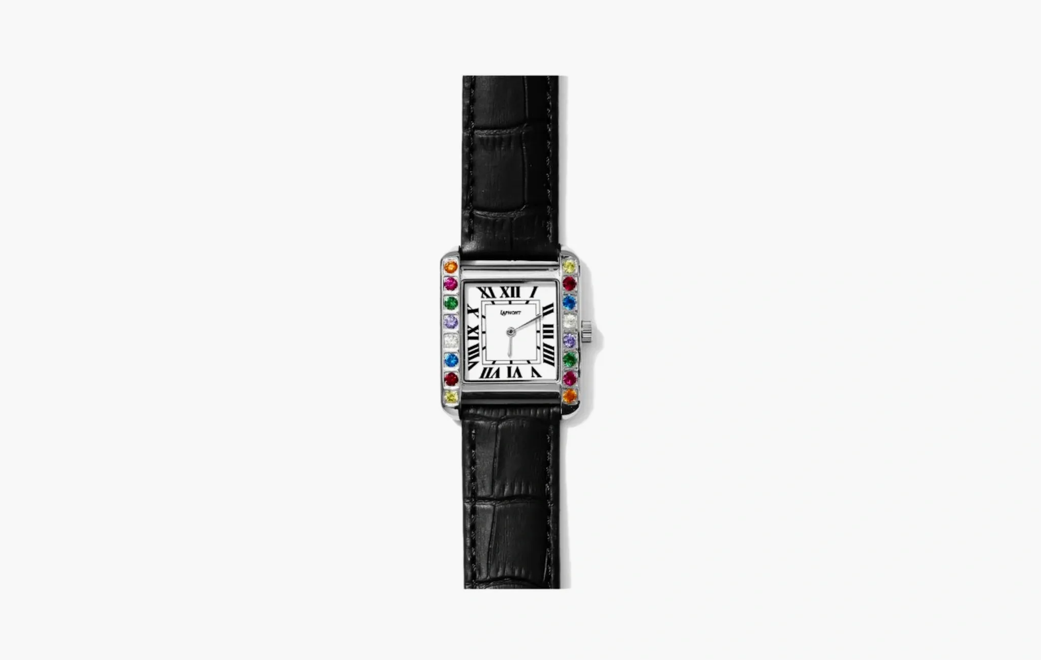 Gem "Silver Case White / Black Dial"