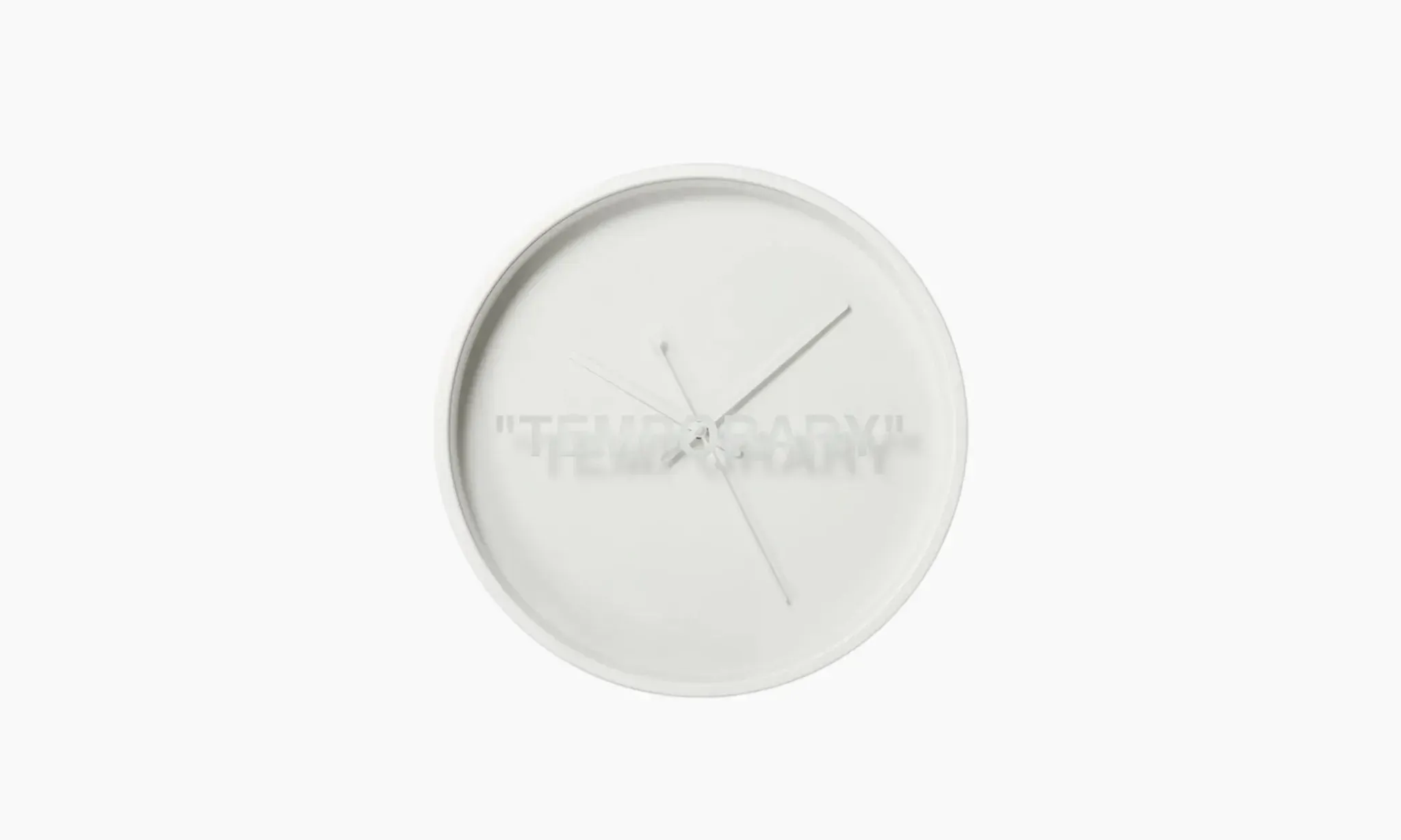 MARKERAD ABLOH IKEA バージル　時計 Virgil Abloh IKEA MARKERAD TEMPORARY Wall Clock イケア 時計