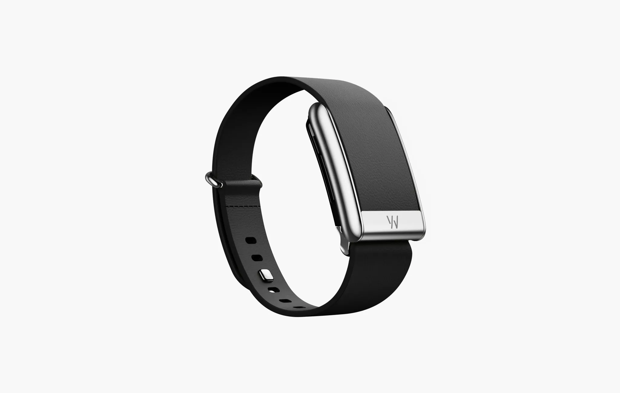 LeatherLuxe Tapered Black with Titanium