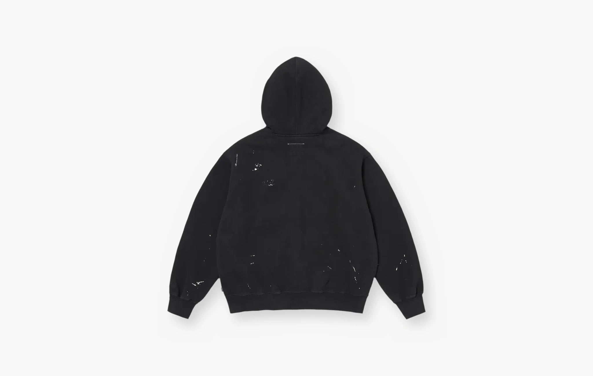 Box Logo Zip Up Hooded Sweatshirt "Black"