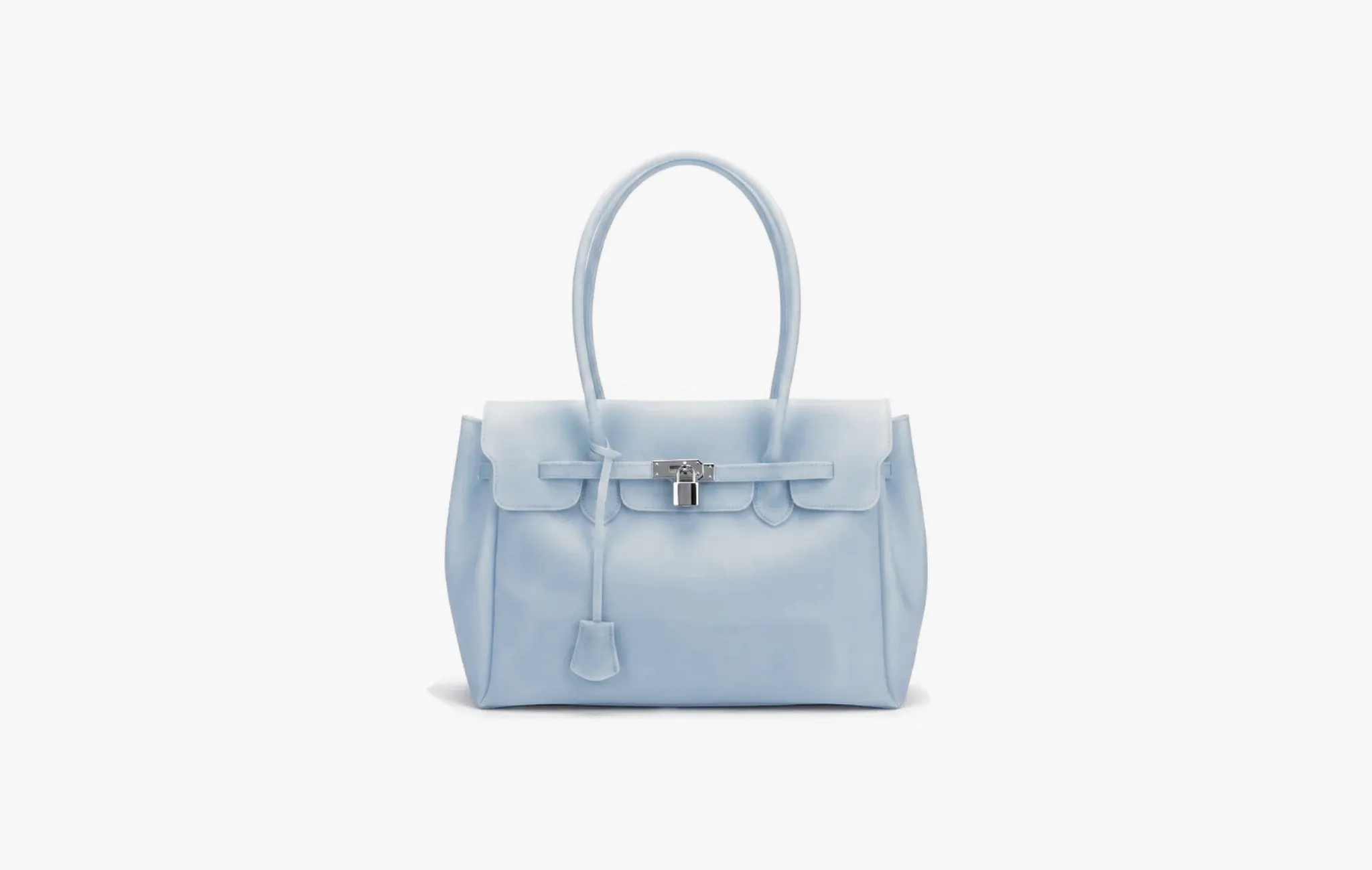 The Jelly Soft Matte Bag "Baby Blue"