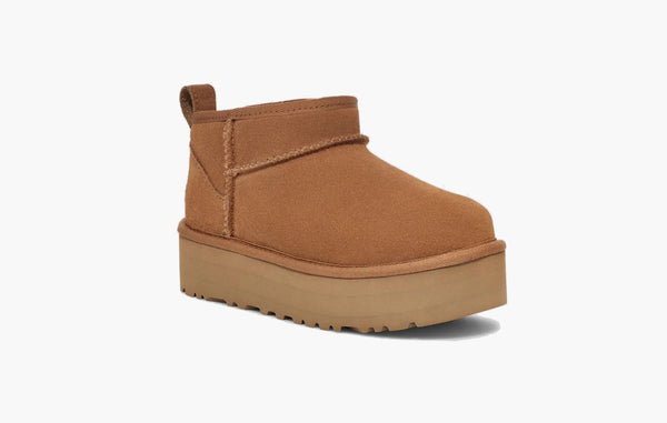 UGG Classic Ultra Mini Platform Boot Kids Chestnut - 1157791K CHE | The Sortage