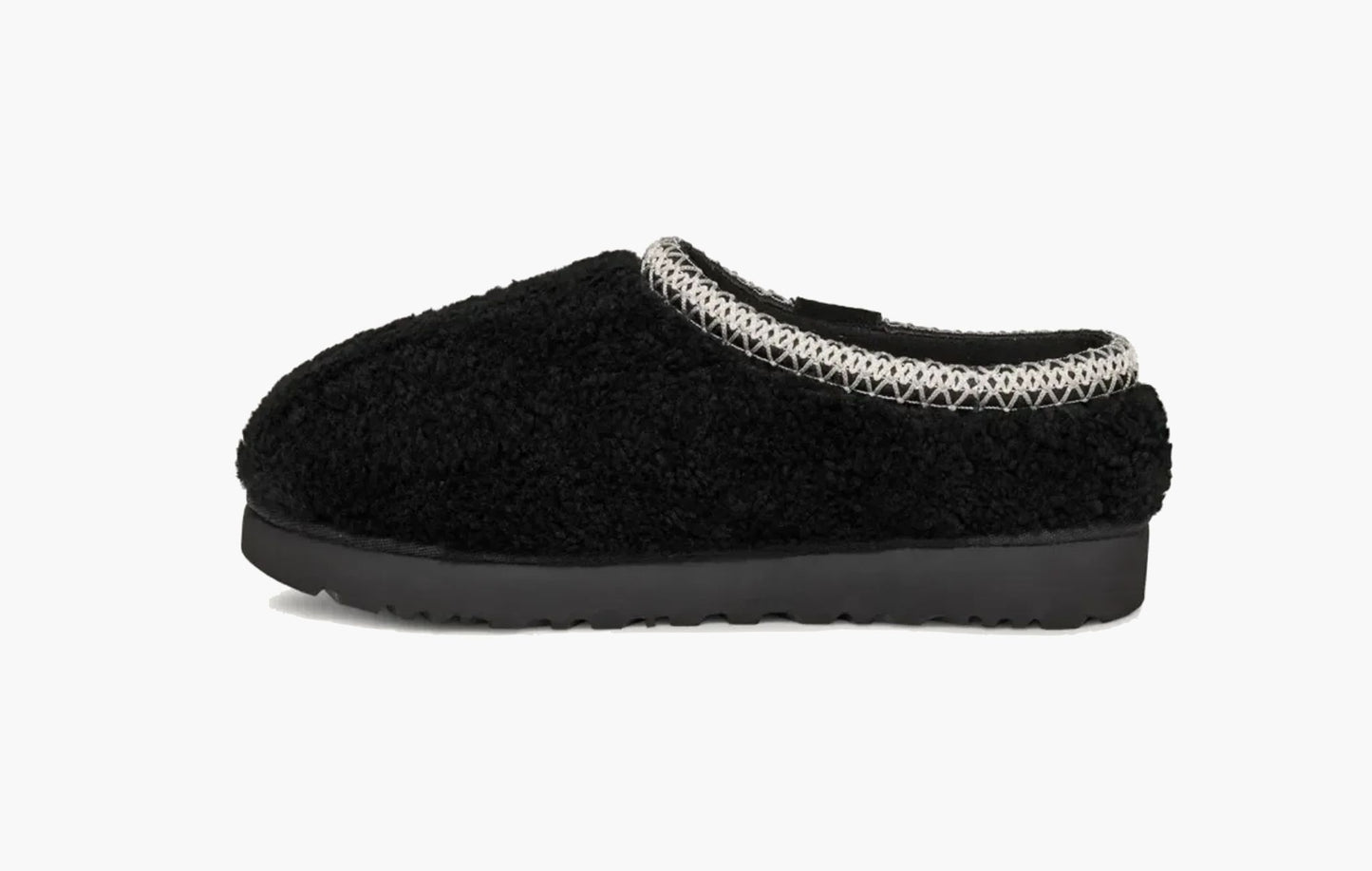 UGG Tasman Maxi Curly Slipper WMNS Black - 1158356 BLK | The Sortage