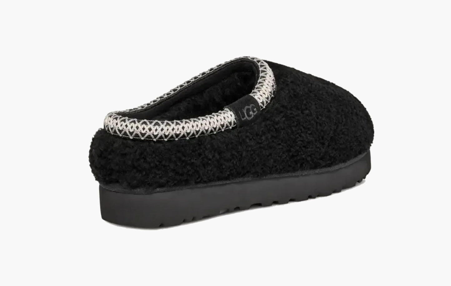 UGG Tasman Maxi Curly Slipper WMNS Black - 1158356 BLK | The Sortage