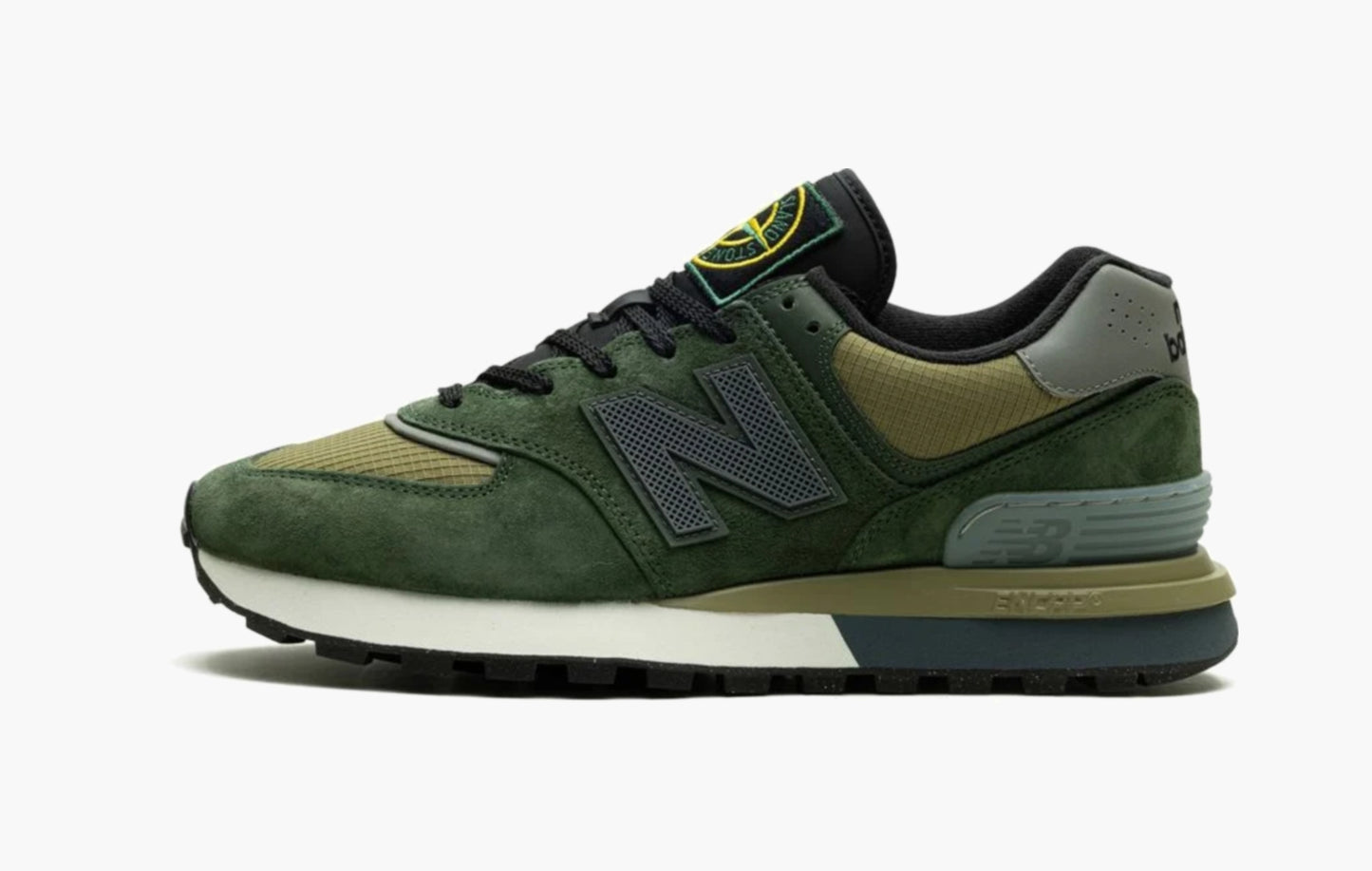 New Balance 574 Legacy Stone Island Dark Green - U574LGIL | Sortage