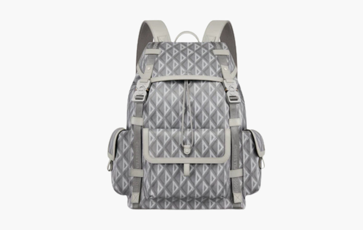 Hot To Road CD Diamond Canvas Backpack "Gray"