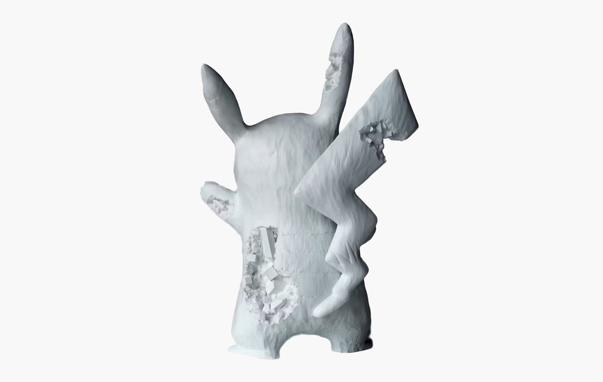 Daniel Arsham x Pokemon Crystalized Pikachu Future Relic Blue | The Sortage