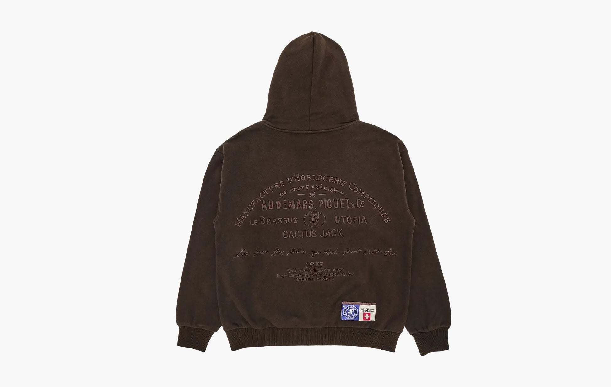 Travis Scott Cactus Jack x Audemars Piguet Emblem Hoodie Dark Brown | The Sortage