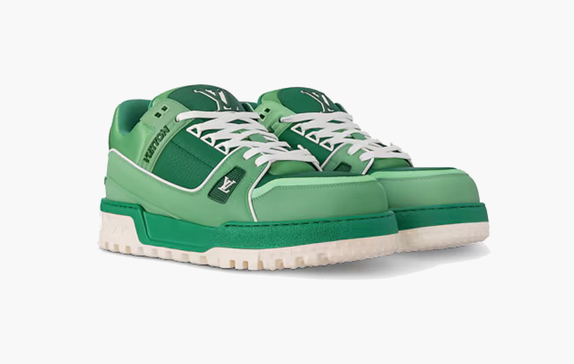 Louis Vuitton LV Trainer Maxi Green - 1ADH59 | Sortage. 