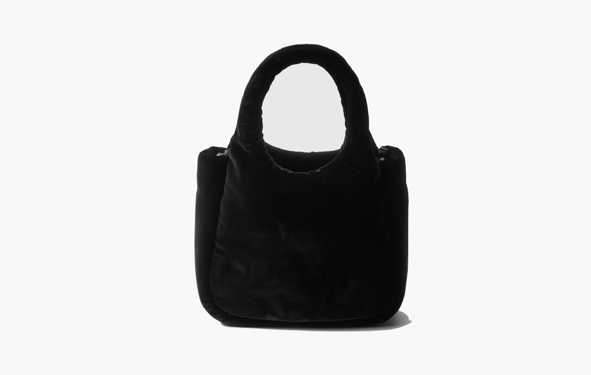 Prada Padded Velvet Mini Handbag Black | The Sortage