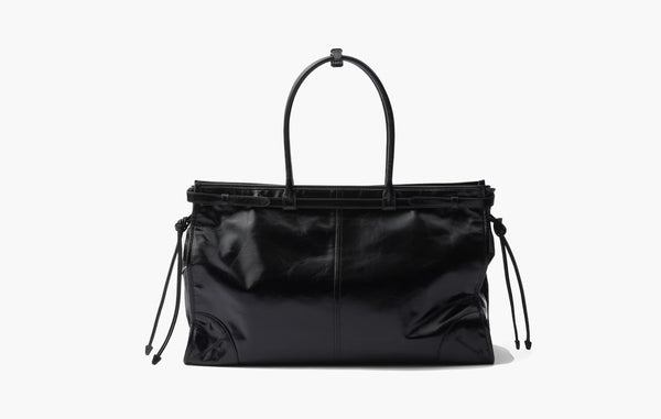 Prada Extra Large Leather Handbag Black | The Sortage