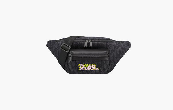 Dior x KAWS Rider 2.0 Belt Bag Black Dior Oblique | The Sortage