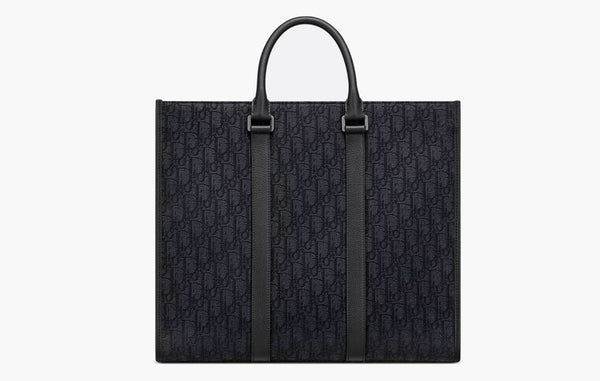 Dior East-West Tote Bag Black Dior Oblique Jacquard | The Sortage