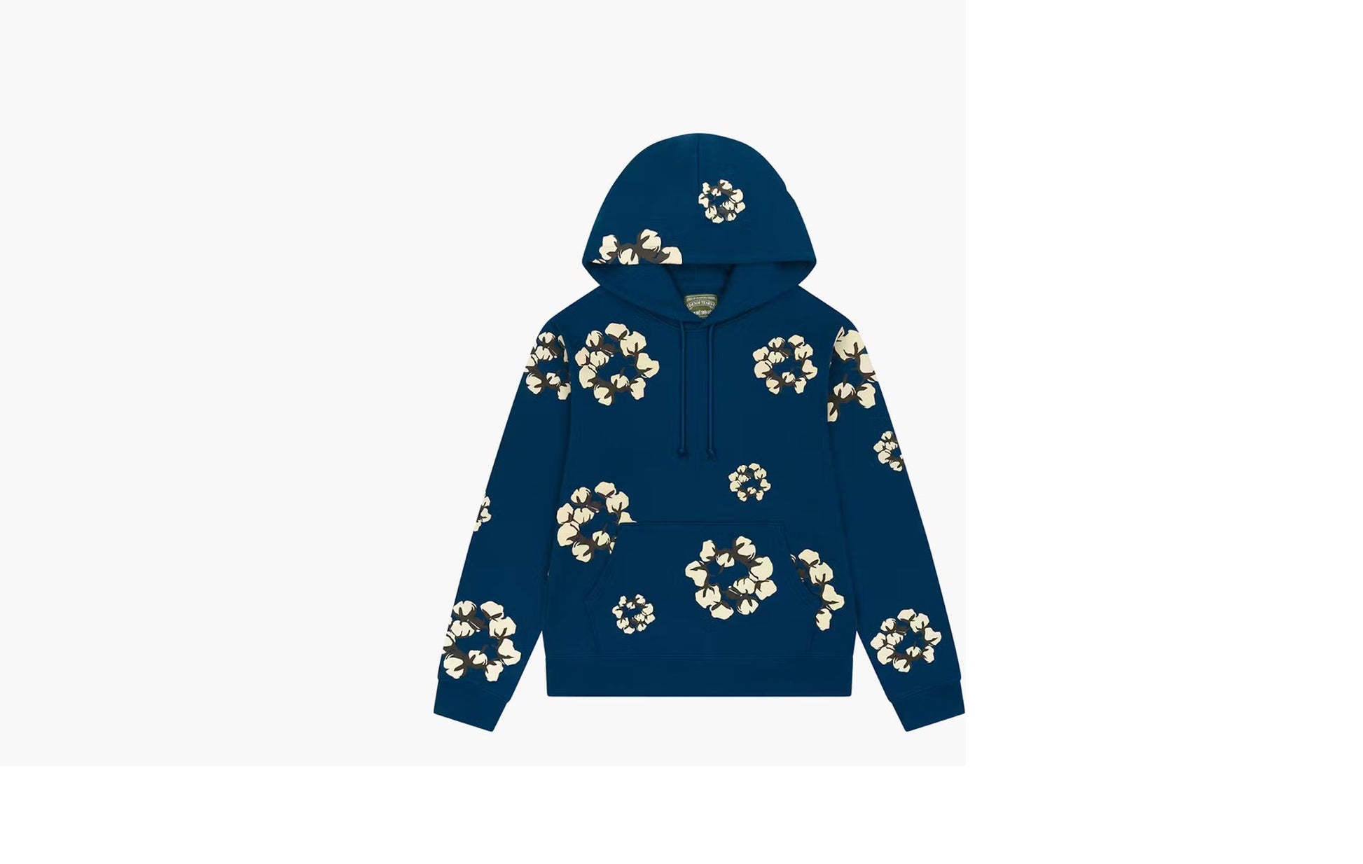 Denim Tears x CPFM Cactus Tears Wreath Hoodie Navy | The Sortage