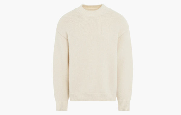 Jacquemus La Maille Pavane Back Logo Off-White | The Sortage