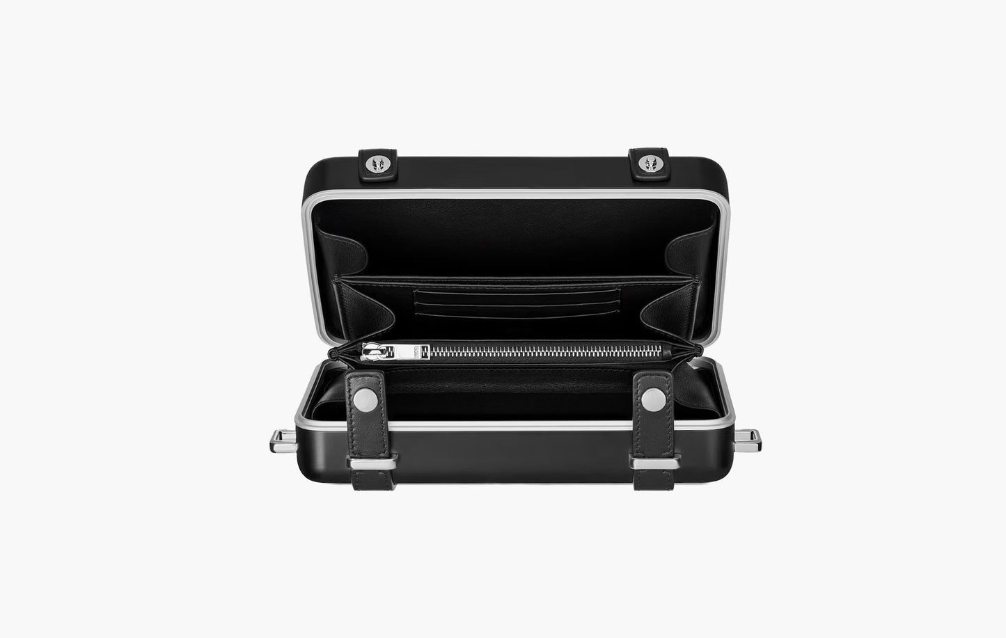 Dior x Rimowa Personal Clutch On Strap Aluminium Black | Sortage.