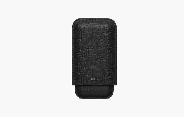 Dior Cigar Case Black Dior Gravity Leather | The Sortage