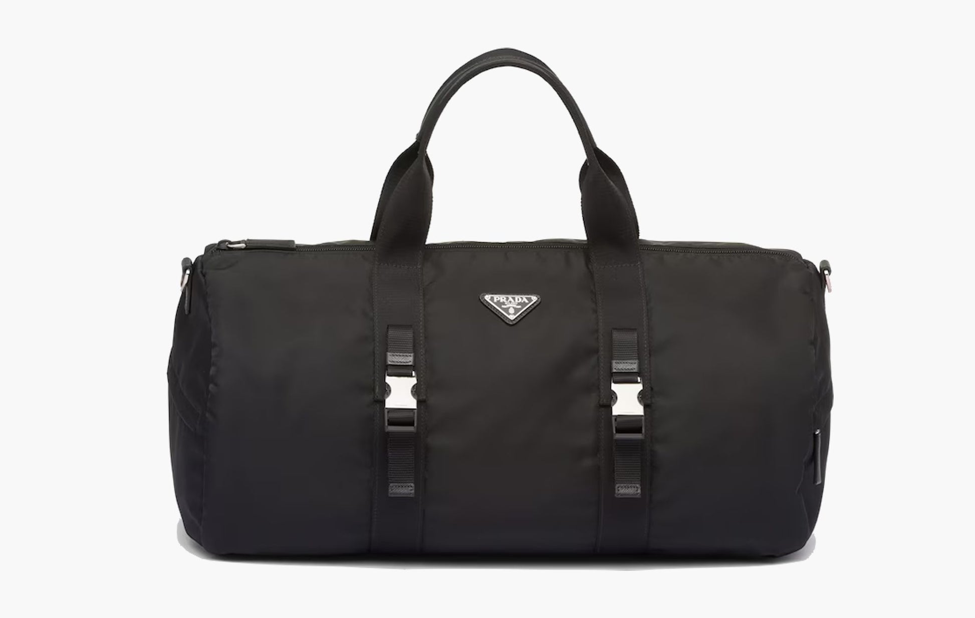 Prada Re-Nylon Saffiano Duffle Bag Black | The Sortage