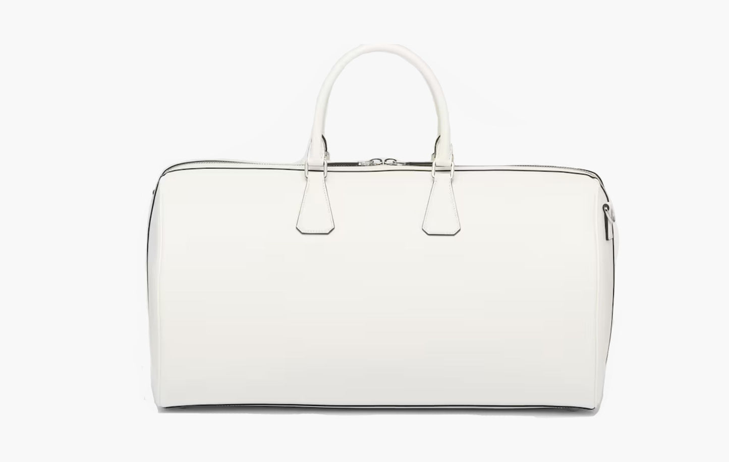 Prada Saffiano Leather Travel Bag White | The Sortage