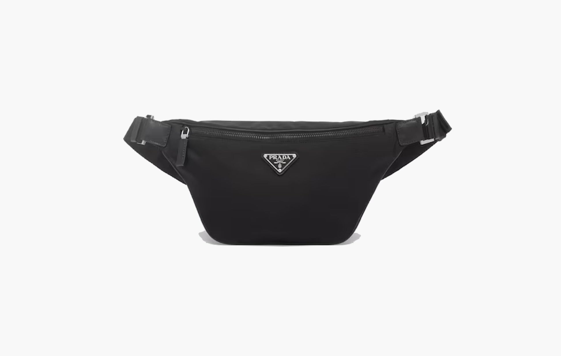 Prada Re-Nylon And Saffiano Leather Belt Bag Black | The Sortage