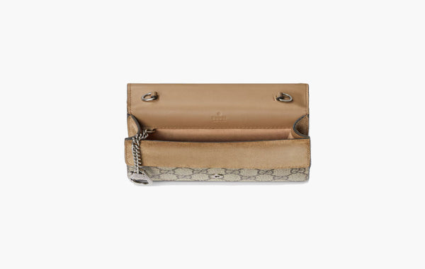 Gucci Dionysus GG Supreme Super Mini Bag Taupe | The Sortage