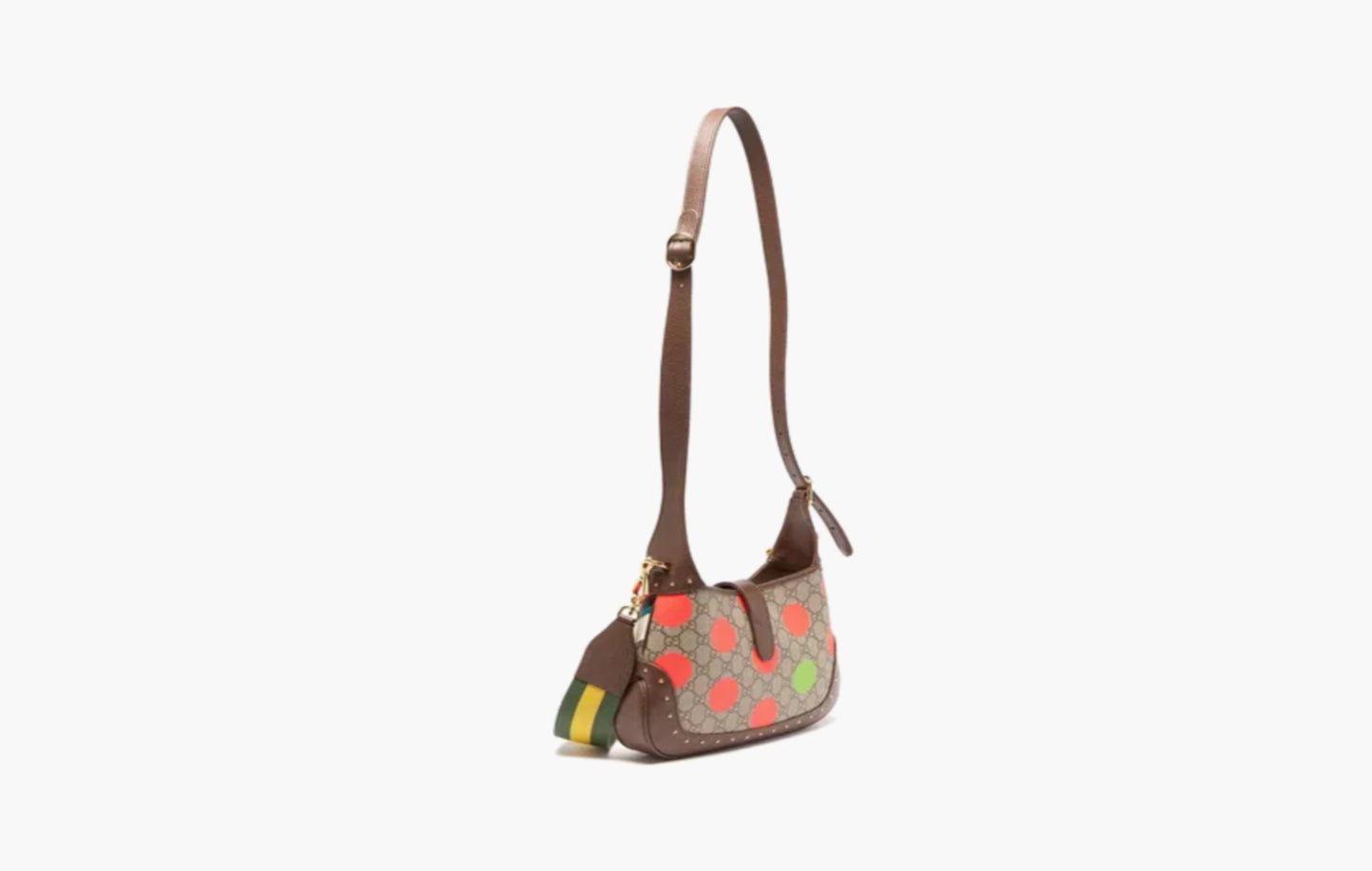 Jackie 1961 Small Canvas Shoulder Bag "Polka Dot"