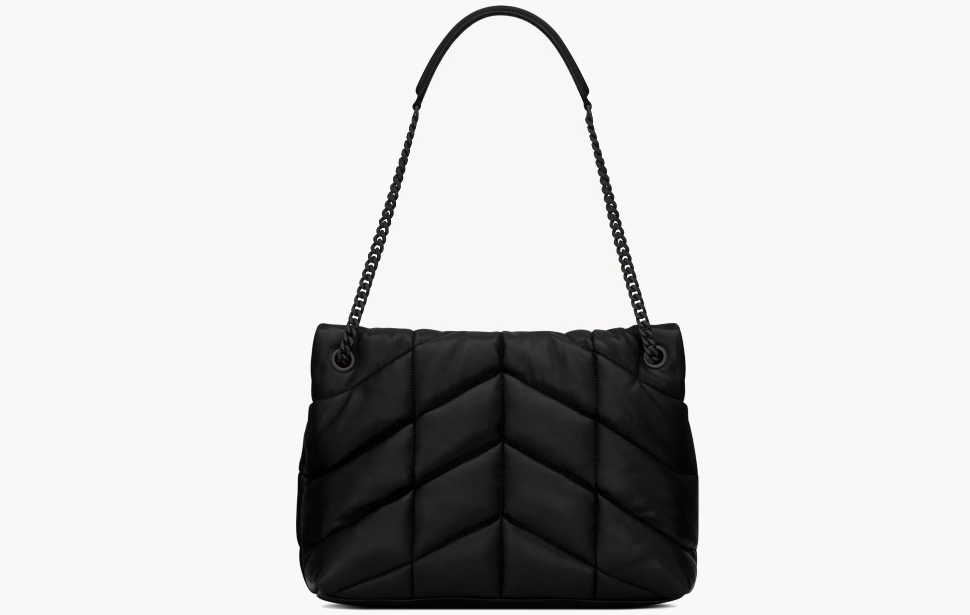 Yves Saint Laurent Puffer Medium Nappa Leather Black | Sortage.