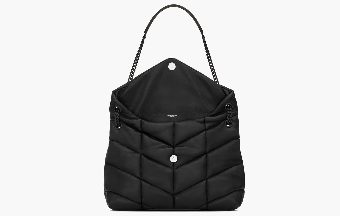 Yves Saint Laurent Puffer Medium Nappa Leather Black | Sortage.