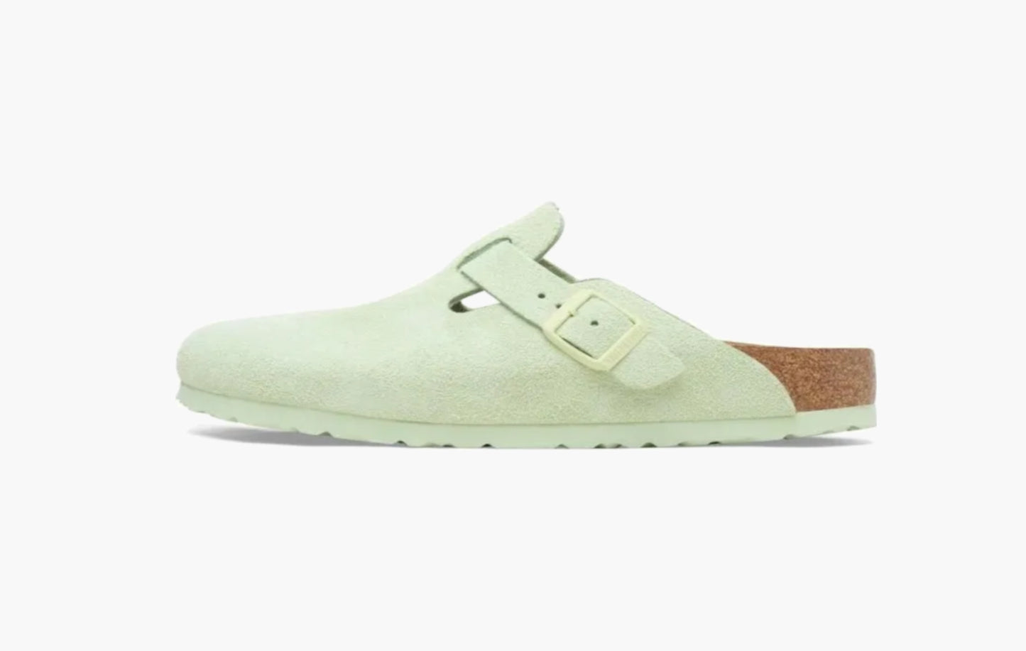 Boston Suede Faded Lime