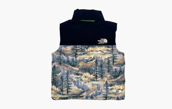 Gucci x The North Face Down Vest Forest Print | Sortage