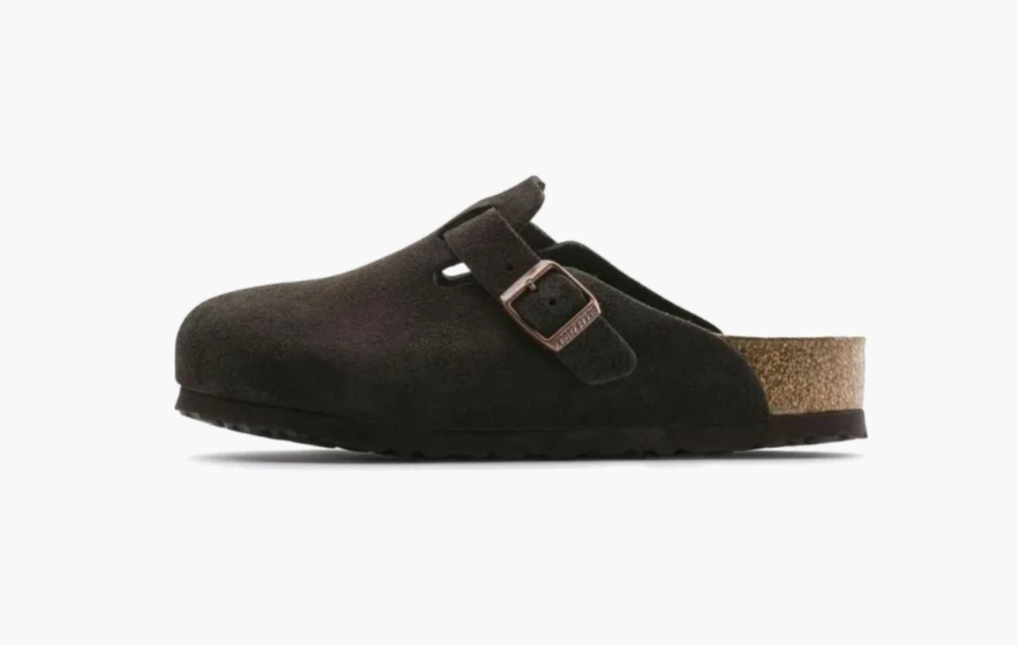 Boston Suede Sliders Brown