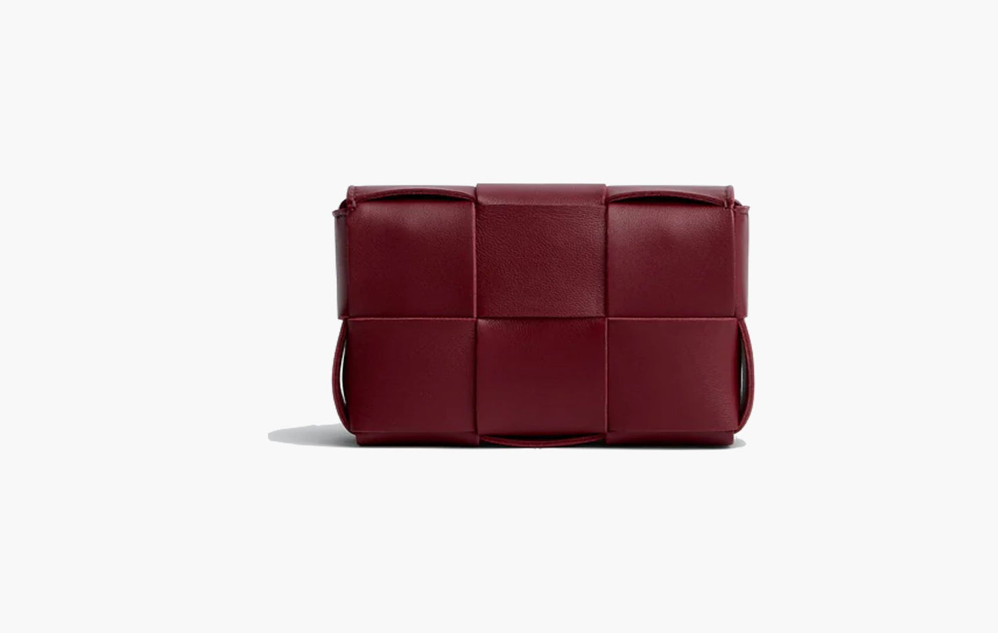 Bottega Veneta Mini Leather Cassette Bordeaux | Sortage