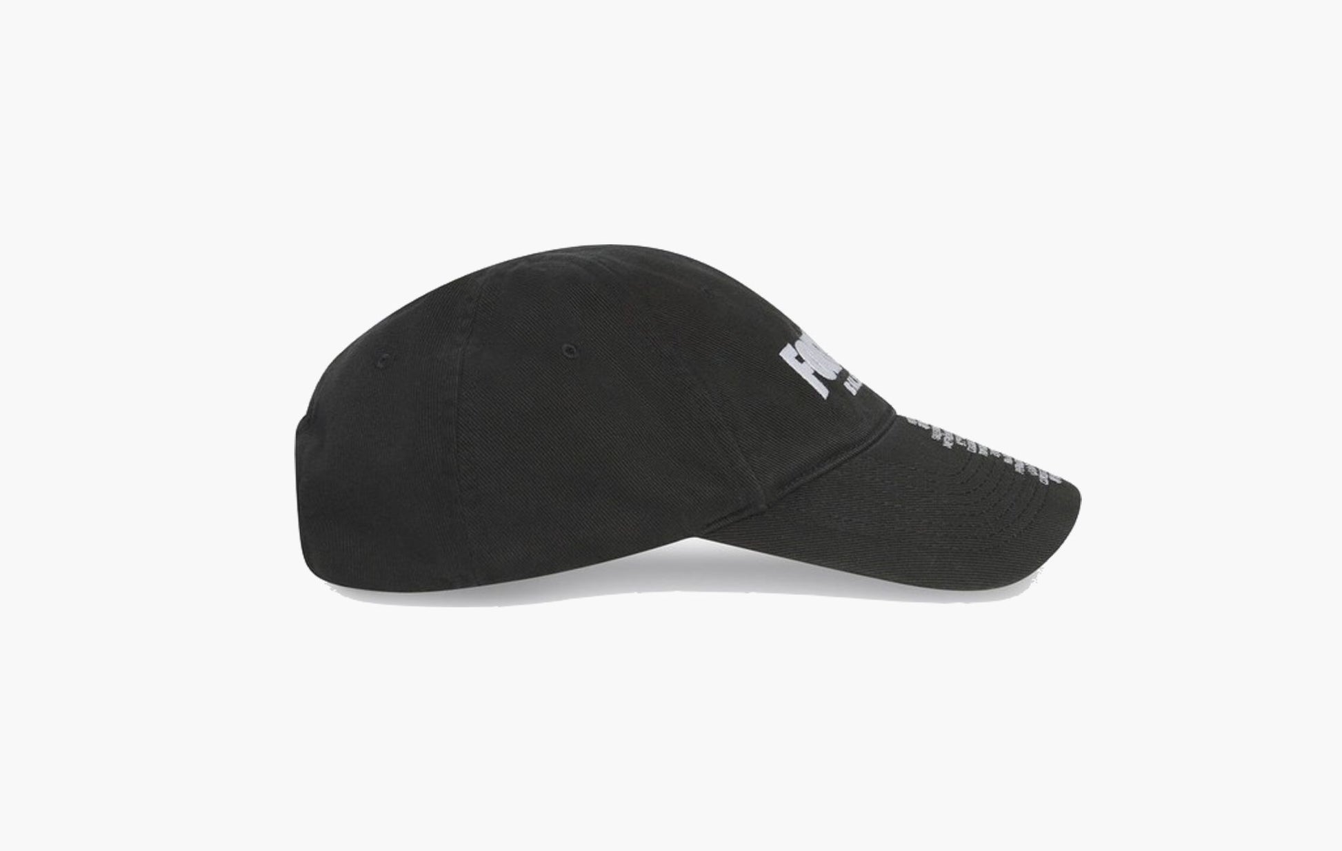 Balenciaga Fortnite Washed Cap Black | The Sortage