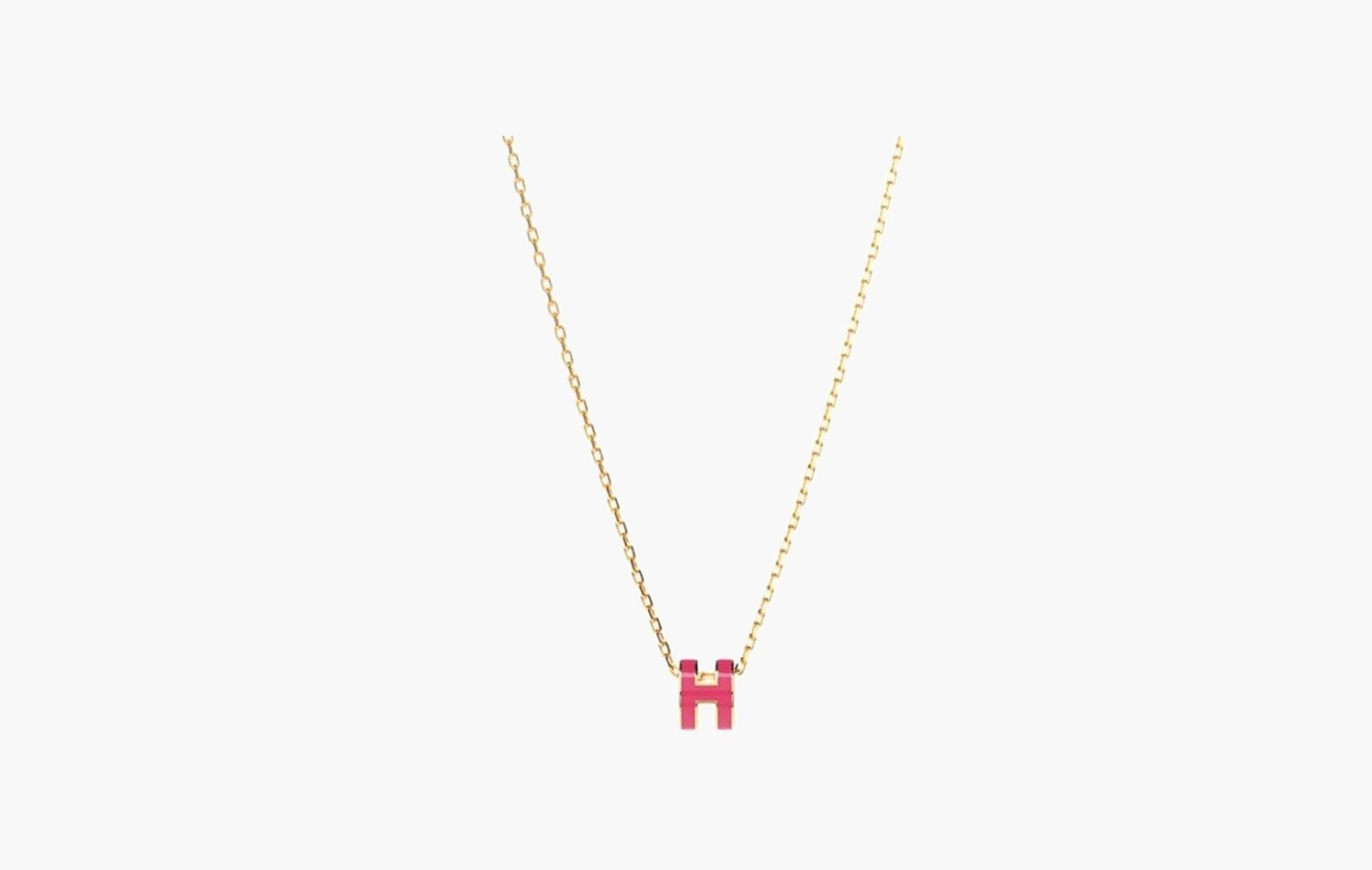 Hermes Mini Pop-Ache H Pendant Rose Extreme | The Sortage